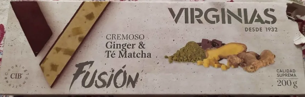 Cremoso ginger & té macha