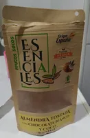 Almendra tostada con chocolate blanco y coco