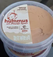 Hummus con pimiento Asado