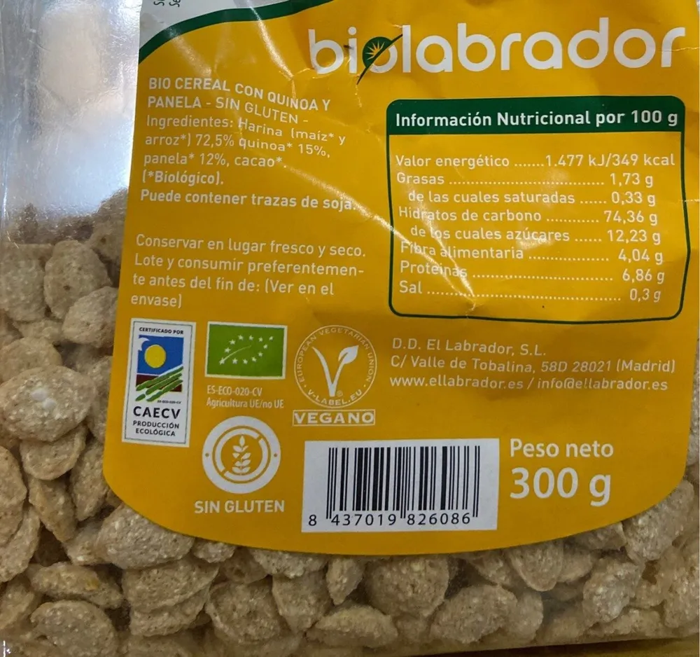 Quinoa Flakes con panela