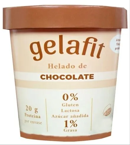 Helado de chocolate