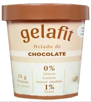 Helado de chocolate