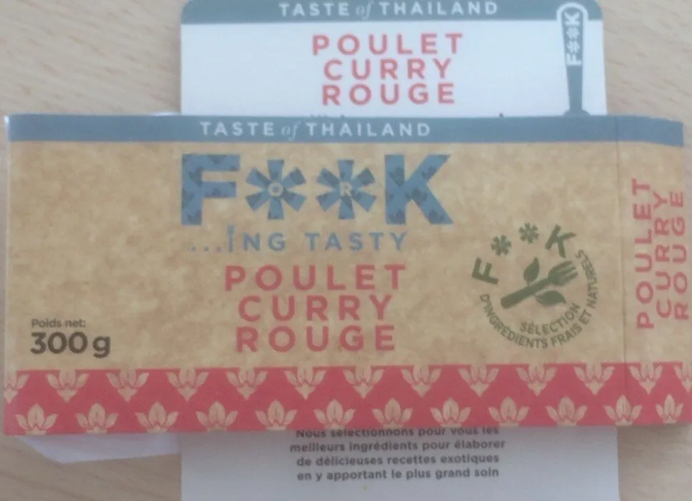 Poulet curry rouge