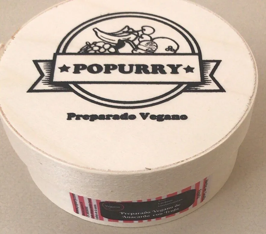 Queso Vegano de anacardo con trufa