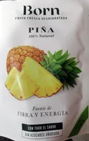 Piña fresca deshidratada
