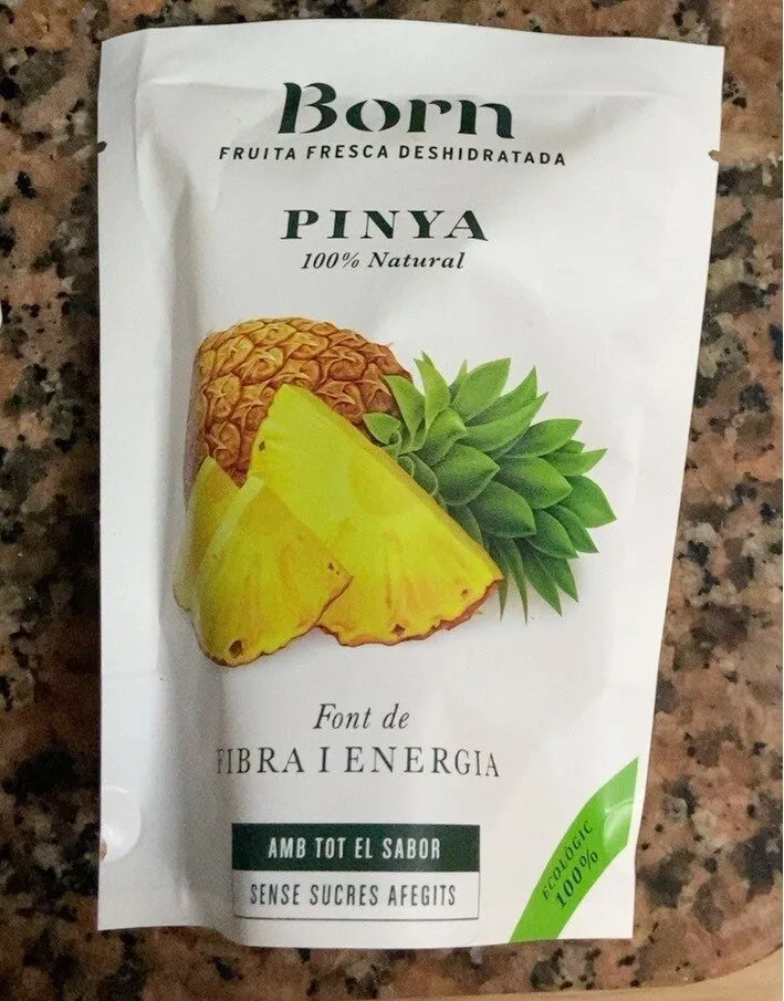 Pinya semideshidrarada