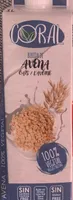 Coral bebida de avena 100 % vegetal