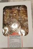palitas de almendra rellenas con cacao