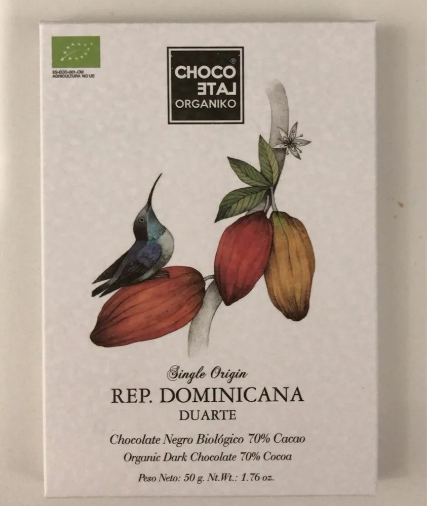 Chocolate negro República Dominicana