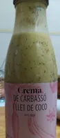 Crema de carbassó i llet de coco