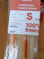 Teika sándwich sobrasada y queso