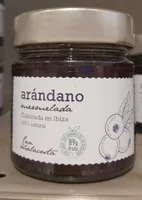 Mermelada de arándano natural de Ibiza