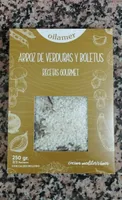 Arroz de verduras y boletus