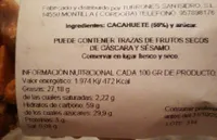 Garrapiñadas de cacahuetes