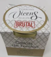 Toro de crema cromada gelat