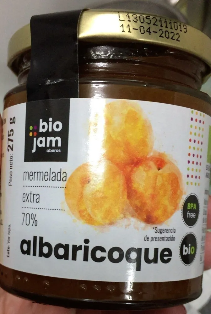 Mermelada extra 70% albaricoque