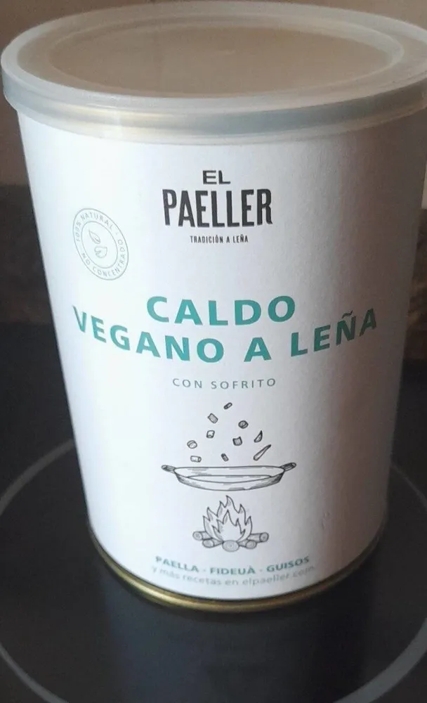 Caldo Vegano a Leña