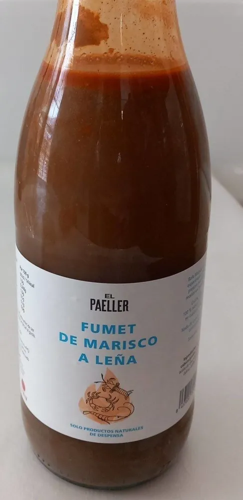 Fumet de marisco a leña con sofrito