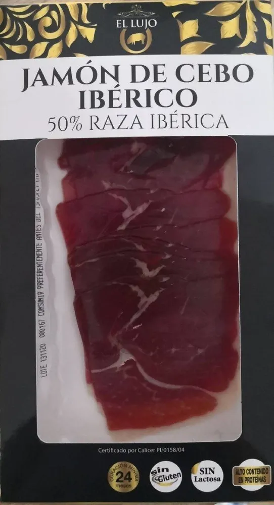 Jamón de cebo ibérico 50% raza ibérica