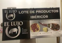 Lote productos ibericos