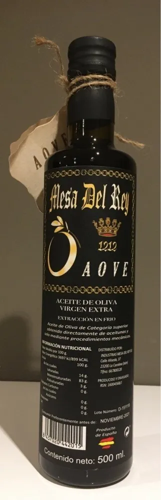 Aceite de Oliva Virgen Extra Mesa Del Rey