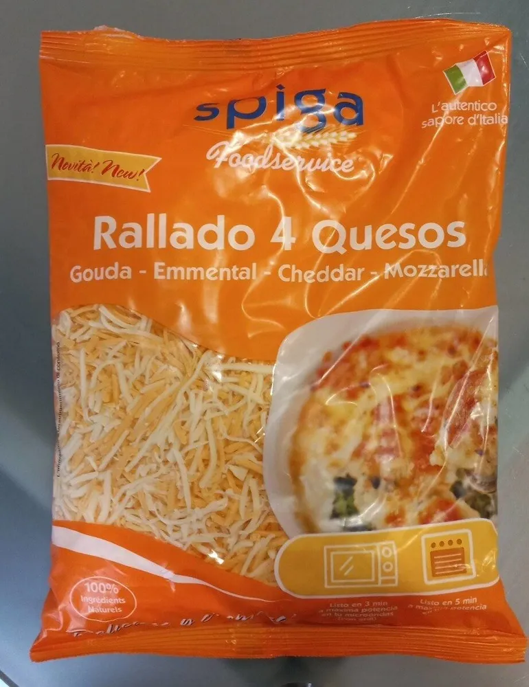 Rallado 4 Quesos