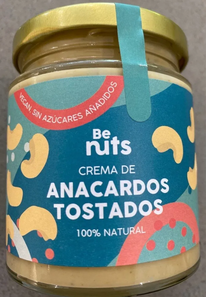 Crema de anacardos tostados