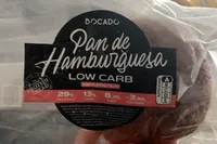 Pan hambuguesa low carb