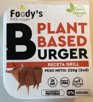 Plant based burguer receta grill