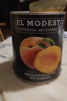 Melocoton en almibar