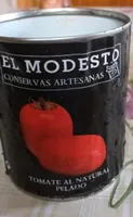 Tomate natural pelado