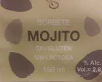 Helado de mojito artesano