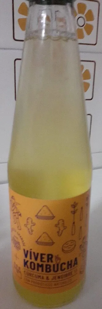 Kombucha cúrcuma y jengibre