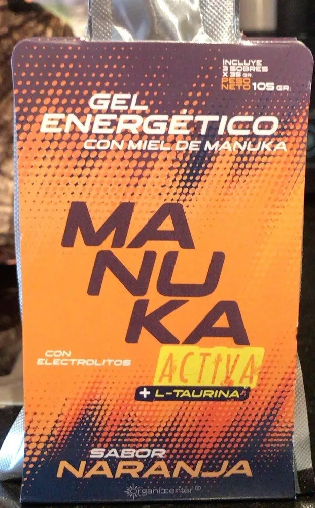 Gel energetico manuka