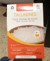 Pasta shirataki de konjac