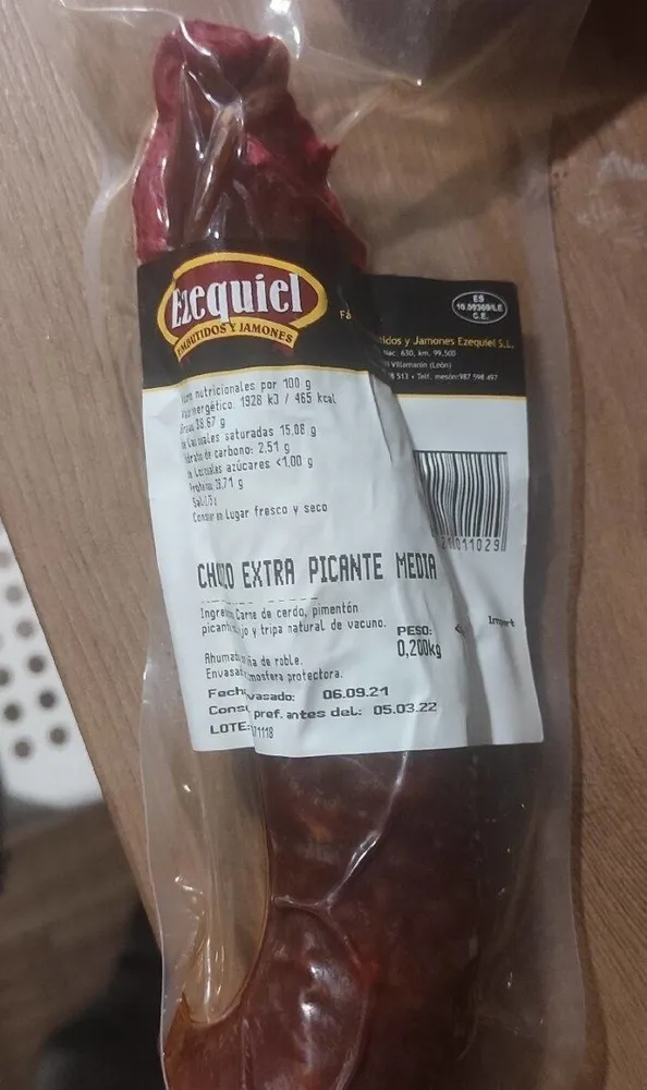 Chorizo extra picante