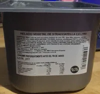 Helado vegetal de stracciatella 2,5 Ltrs