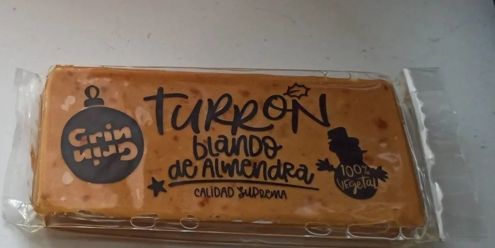 Turron blando de almendra