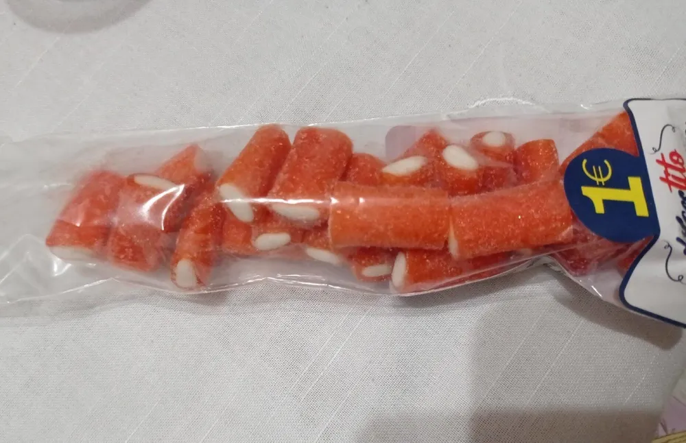 Regalices pequeños con azucar