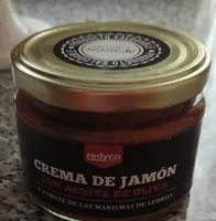 Crema de jamon con aceite de oliva y tomate