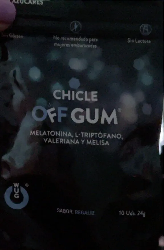Chicle off gum