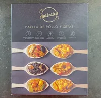Paella de pollo y setas