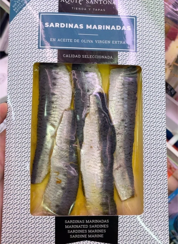 Sardinas marinadas