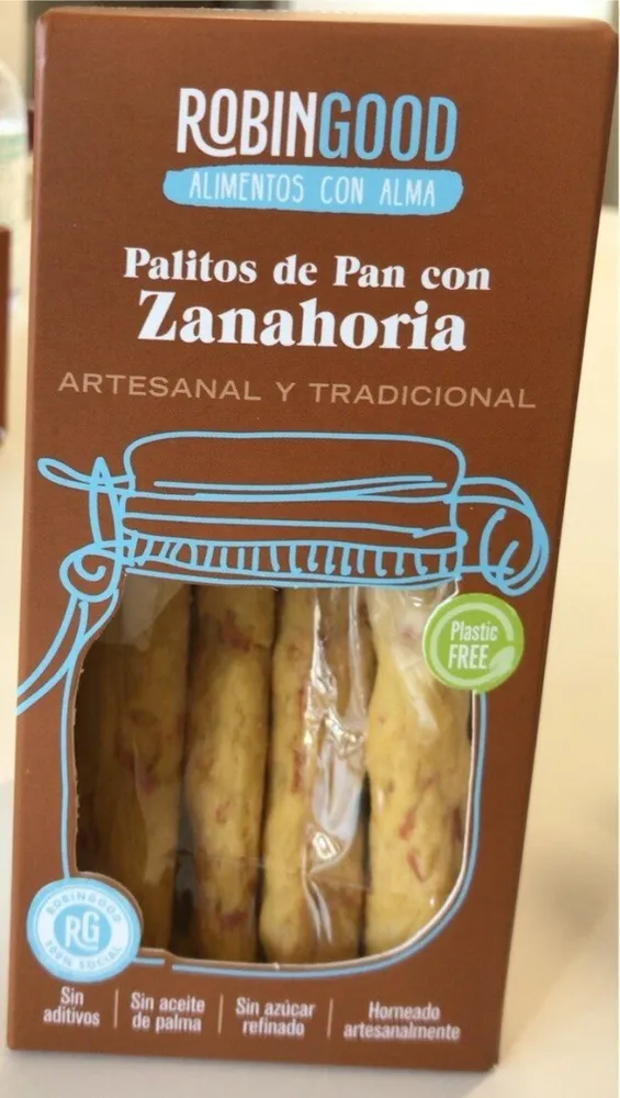 Palitos de Pan con Zanahoria