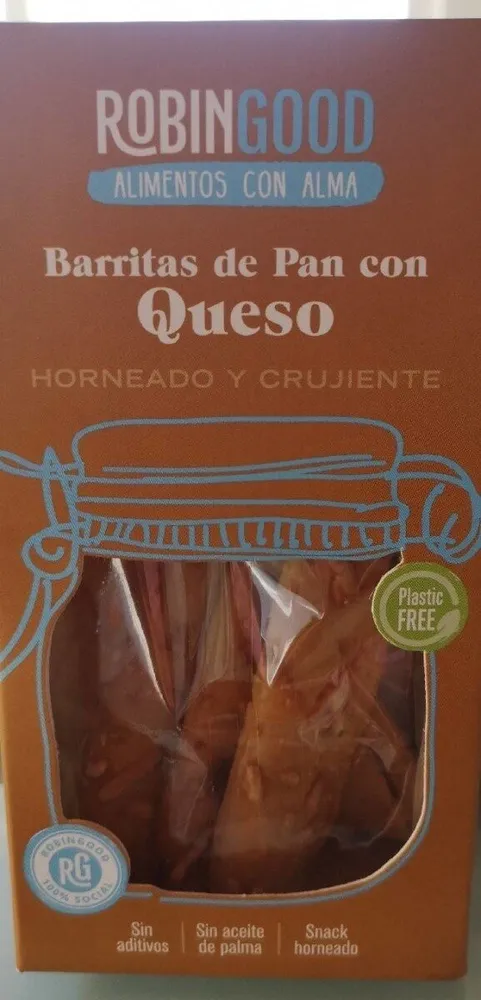 Barritas de pan con queso