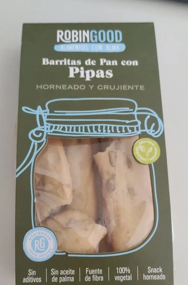 Barrita de Pan con Pipas