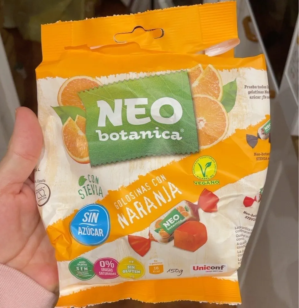 Golosinas naranja