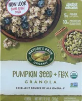 Pumpkin seed + flax granola