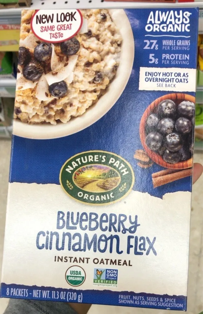 Instant oatmeal