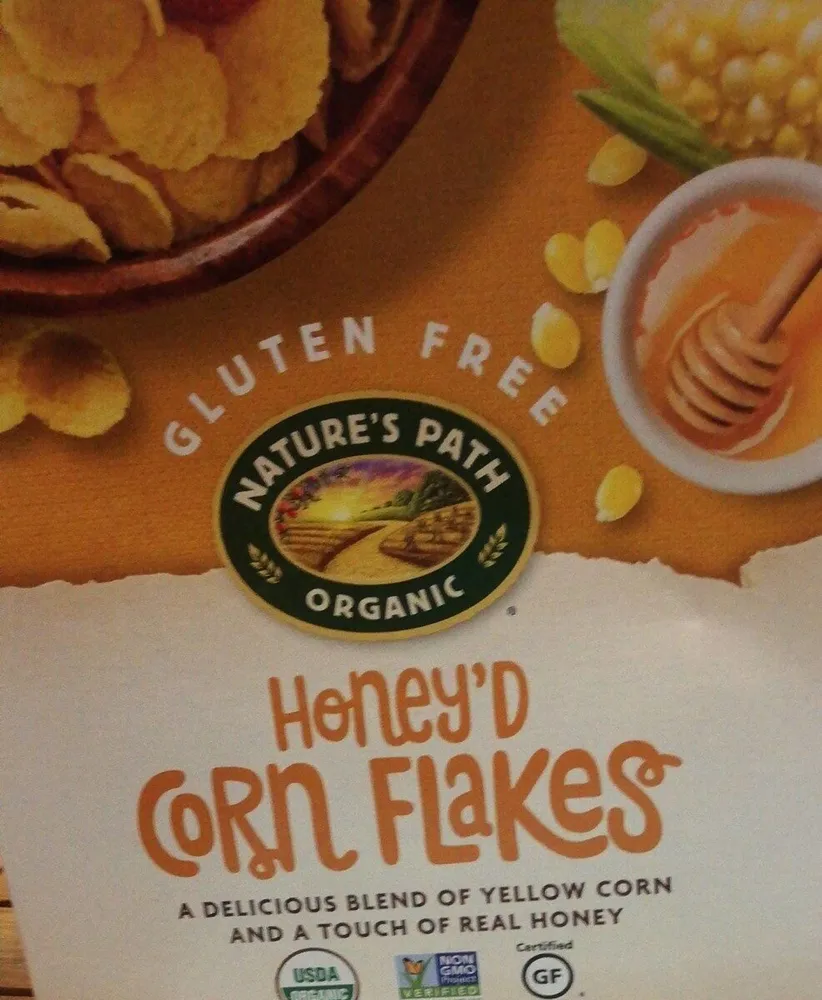 Honey'd corn flakes